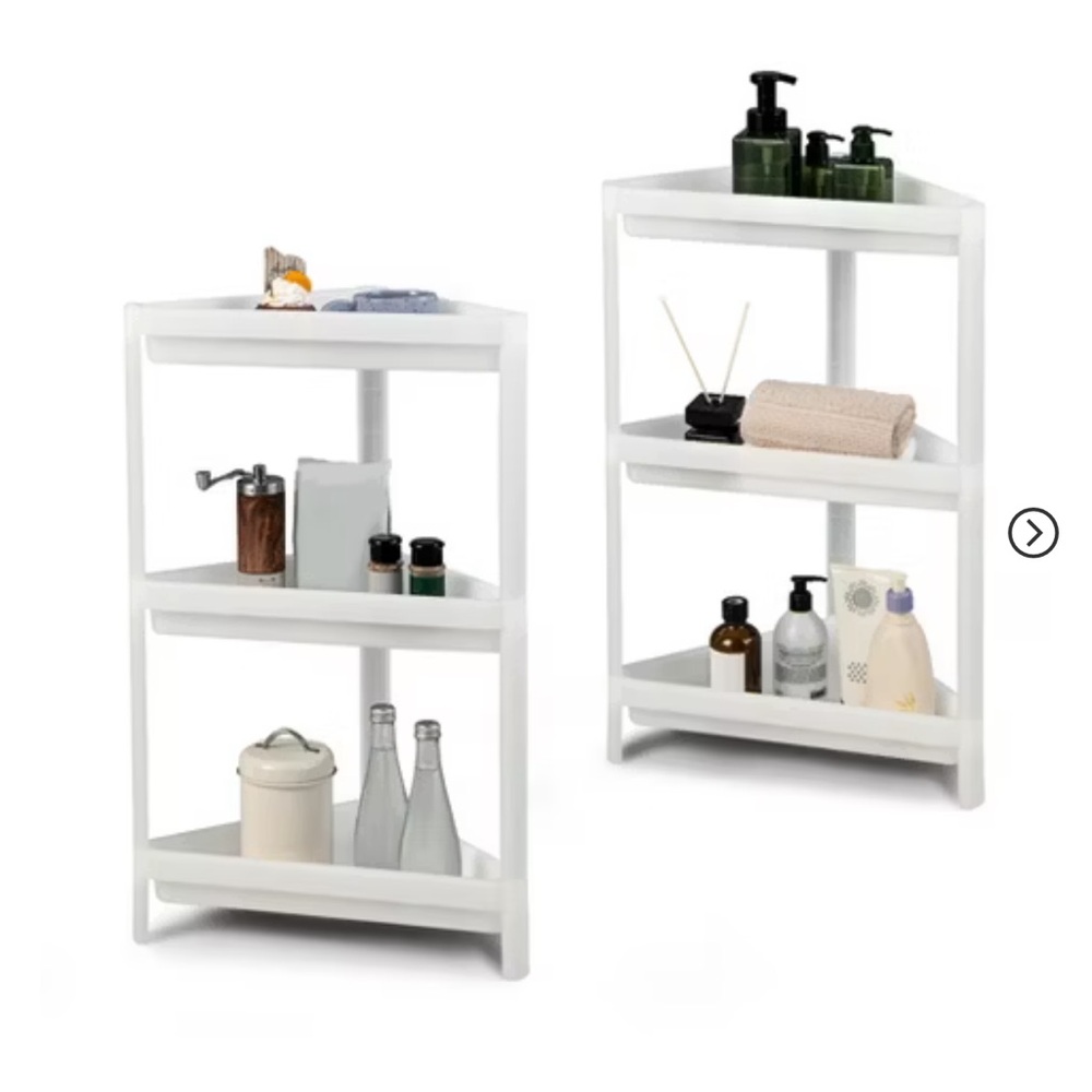 3 Tier Detachable Corner Shower/Storage Rack - Picture 4 of 6
